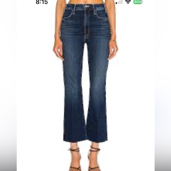 Mother The Hustler Ankle Fray Jeans